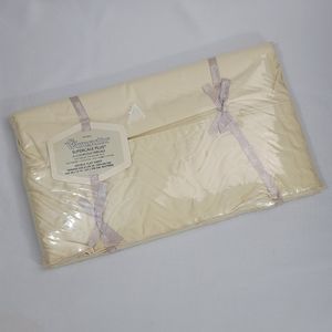 Vtg Wamsutta Supercale Plus Double Flat Sheet 81"×98"